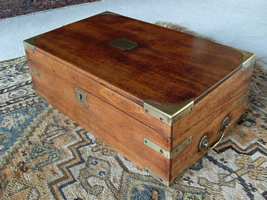 A 19thC military document box